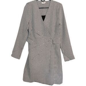Jason Wu Houndstooth Plaid Mini Dress S